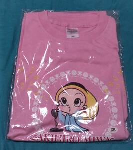 Akihiro Miwa Miwa Miwa T -shirt Pink 160 XS Unopened Unopened items not for sale on the official website? Rare or luck up? Popular in Taiwan