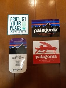 Patagonia sticker Fukuoka