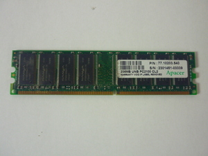 Free Shipping ■ 1 Memory for PC Apacer Unb PC2100 CL2 256MB