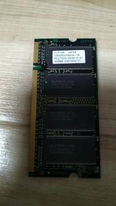 [Identification] ★ Bulk successful bid welcome ★ Memory for laptop DDR SO-DIMM 256MB DDR-266 PC-2100 ELPIDA