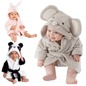 56 Baby Children's Food Animal Animal Modeling Clorker Baby Bass Robe Bath Towel