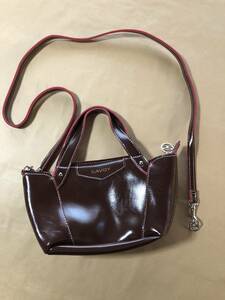 [Not included! ] Savoy ★ Savoy bag shoulder bag brown 《Outtette/Difficult/Translated》