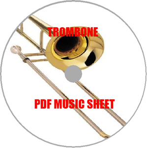 Prompt decision trombone classic PDF score 60 Materials/Breakbean Musical Instrument Band Band Beginner Beginner Beginners Conductor Conductor Failed Okeeleco Music composer Score iPadPro