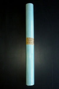 Wrapping wrapping paper (made of polyester) Light blue 650mm x 30m