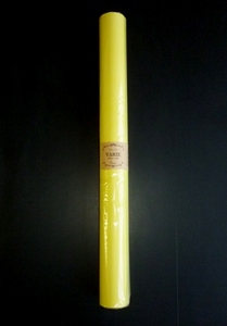 Wrapping wrapping paper (made of polyester) Yellow 650mm x 20m