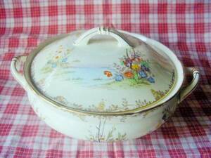 ☆ Geki rare! About 15 years ago Purchased Old Paragon Soup Bowl Deco Perfect