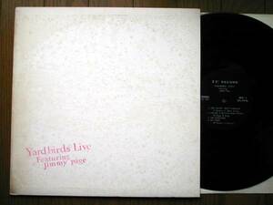 [LP] YARDBIRDS/LIVE! (Made in Japan IC-569 Jimmy Page 1970S Japan Press)