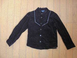 Com Saddemode ★ Black young lady frill long sleeve blouse, shirt. Autumn / winter ★ 120