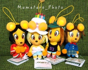 Koda bear ☆ Kumi Koda with rubber string mascot plush toy [4 types]