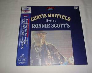 LD "Live Ronnie Scotts" Curtis Mayfield