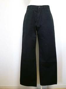 Loth Rare Mon ▲ Black Simple Pants M/Black Cross/Slacks 103