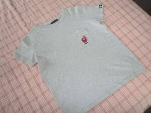 ★ BAPY Baypie ★ M pocket and lace apple embroidery T -shirt