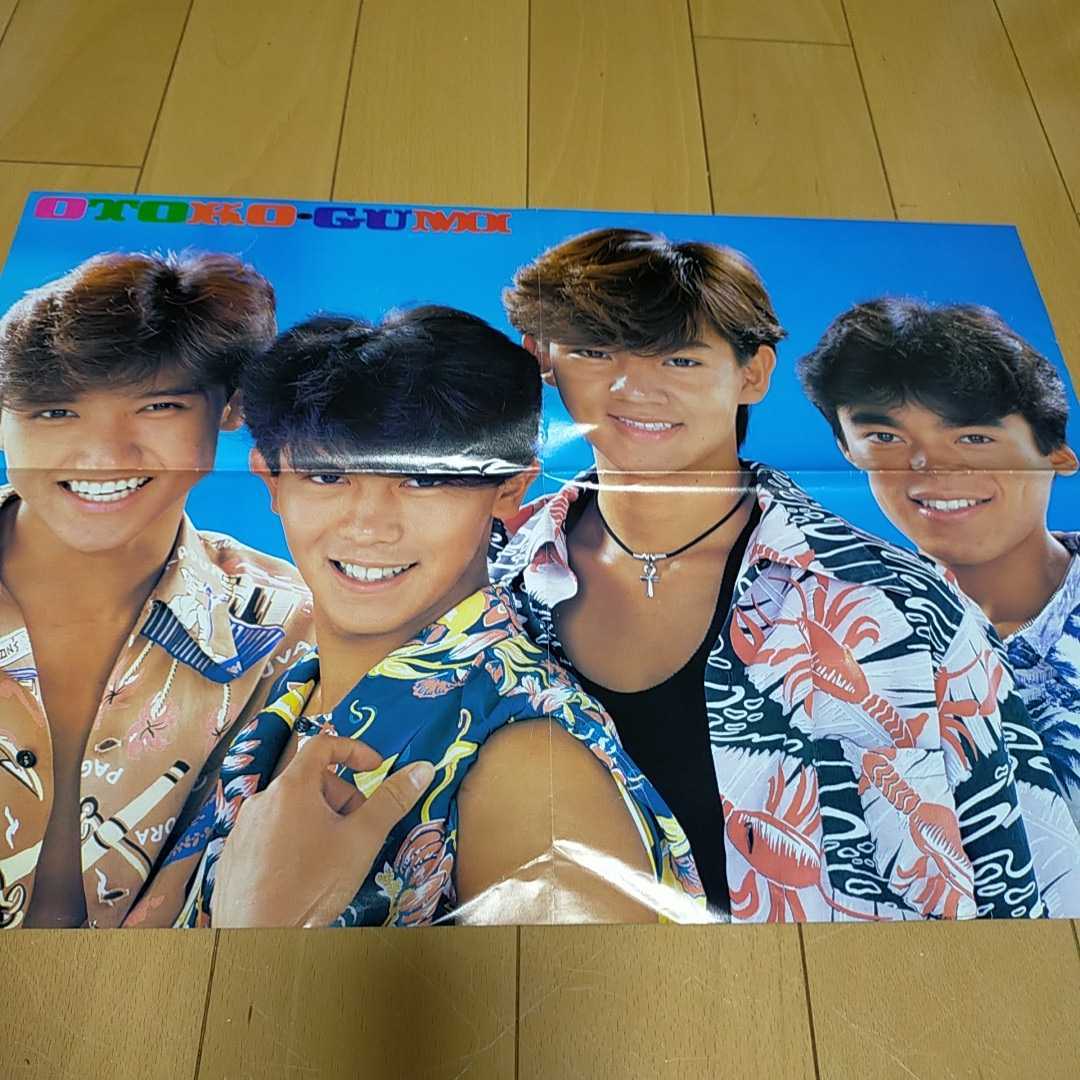 Magazine appendix ★ Men's fighting assembly ★ Minako Honda double -sided poster