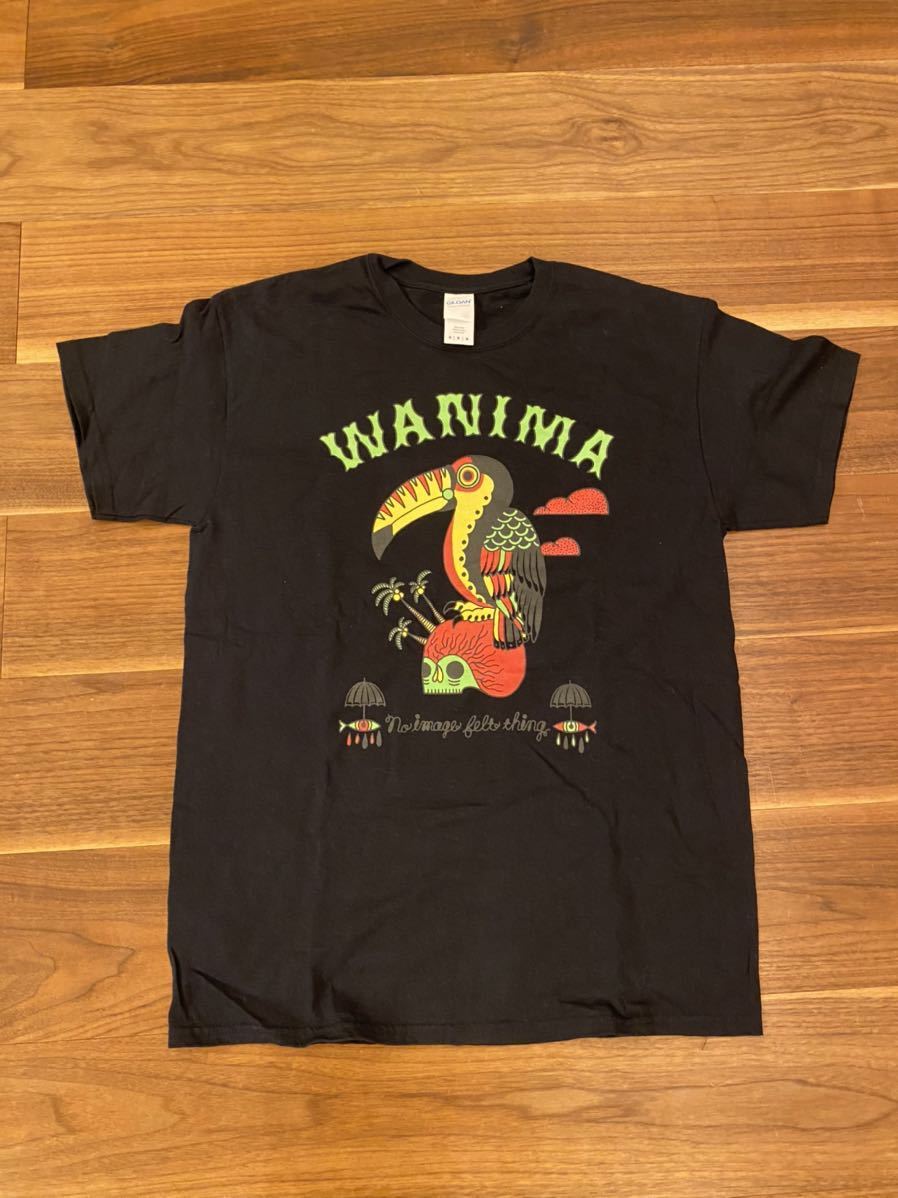 WANIMA Wanima T -shirt Event Rare T -shirt Size Hem 1714