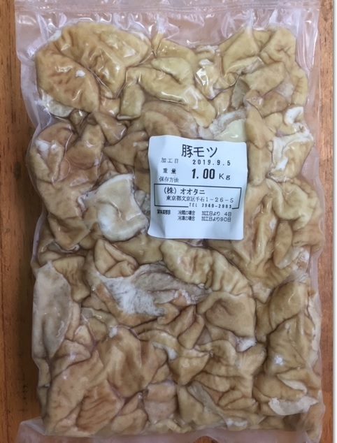 ★ [Pork] Domestic pork white pork 1kg/PC × 5 1050 yen/kg stew hormone grilled miso stir -fried hormonal hot pot