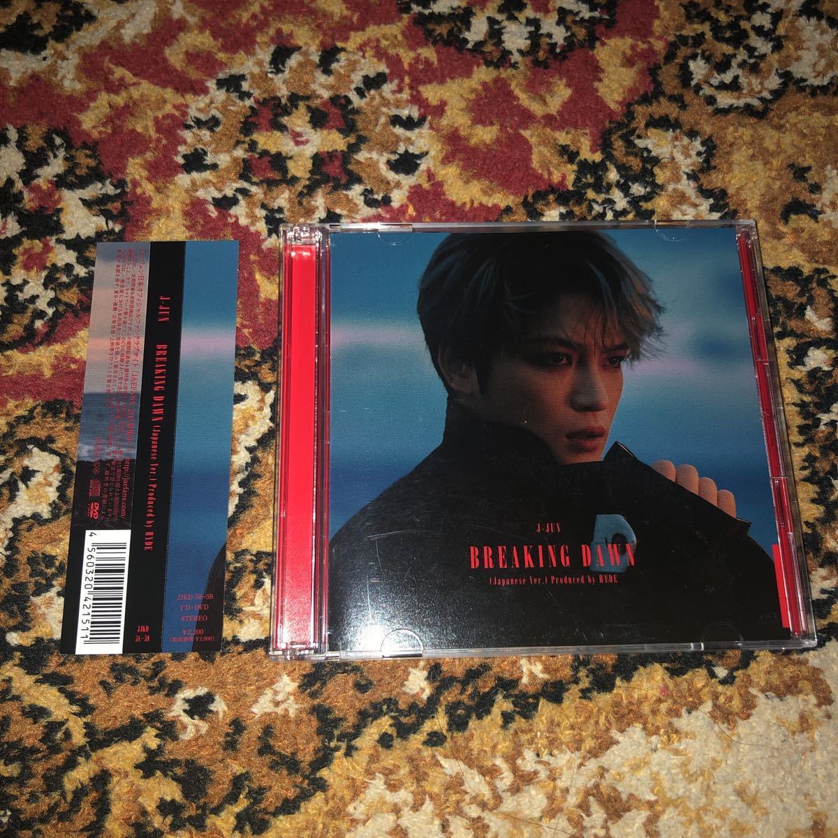 New unused J-JUN BREAKING DAWN (JAPANESE Ver.) PRODUCED BY HYDE CD + DVD