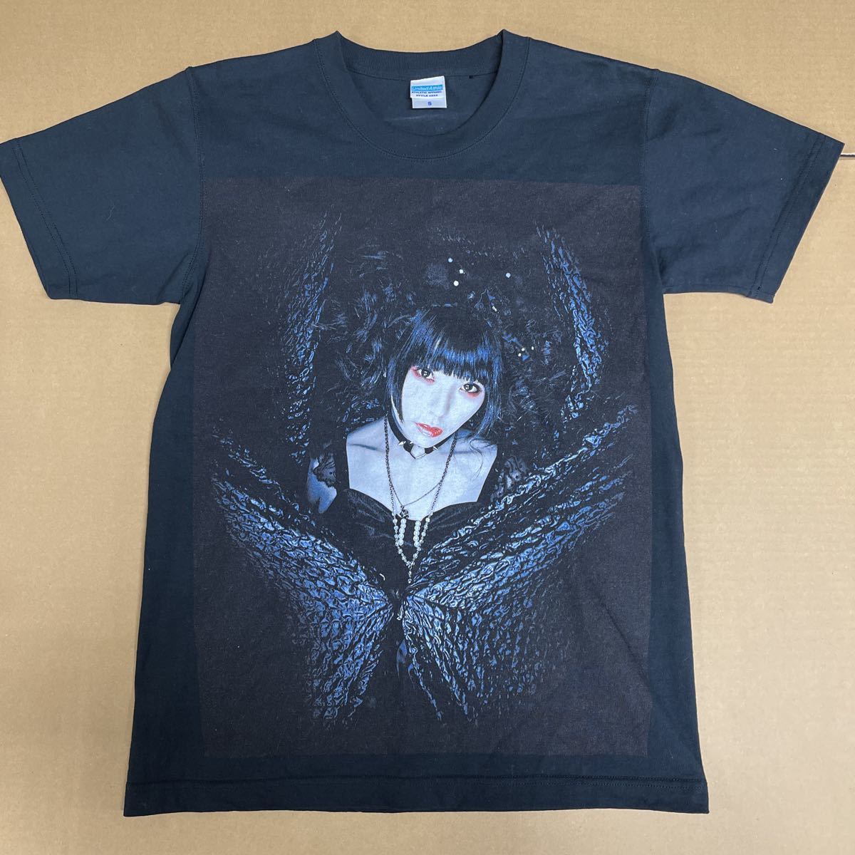 Denpagumi.inc Aizawa Risa T-shirt S Size Risa Aizawa Men's Short Sleeves Black Unused