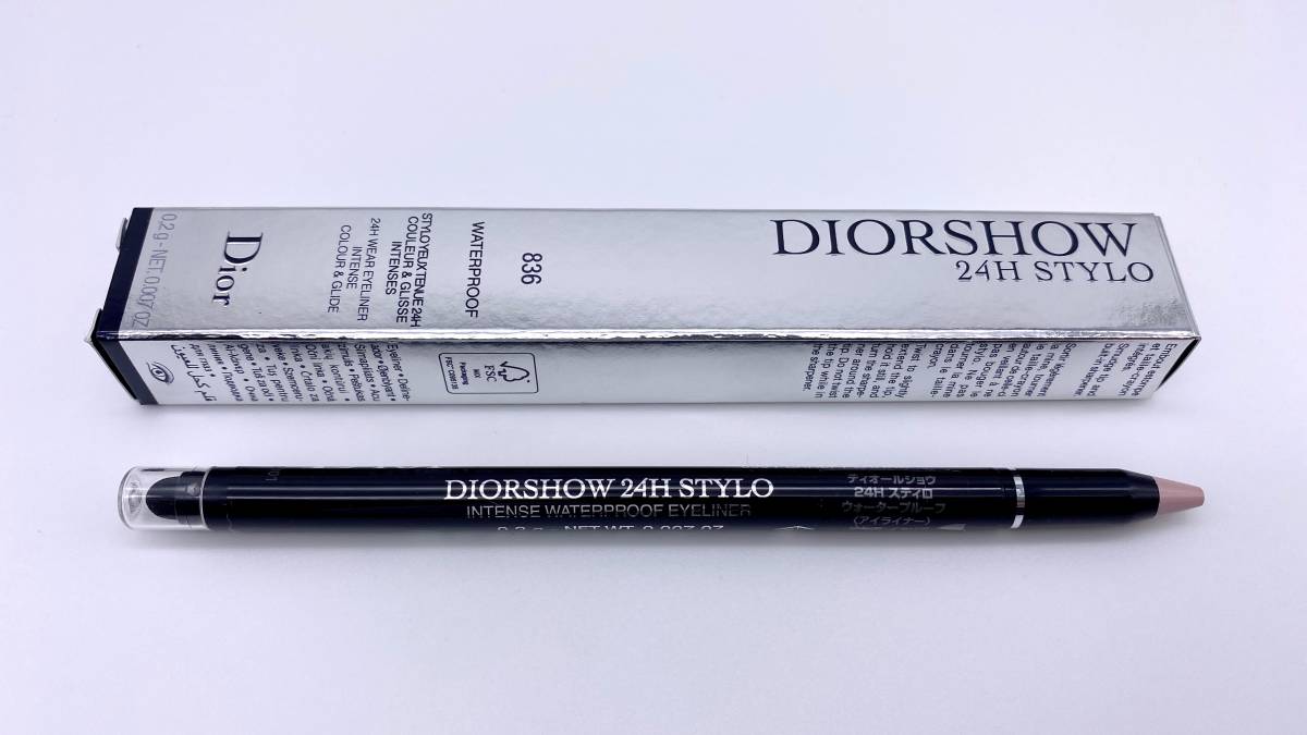 Beauty products! DIOR / Dior Show 24H Stilo 836 PEARLY PLATINE Waterproof eyeliner 0.2g [SB01966B12]