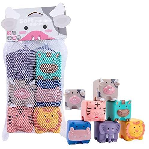 6 pieces (animals) Let's Make 6 Baby Baby Baby Baby Ball Ball Soft Animal Puzzle Hamehamekomi