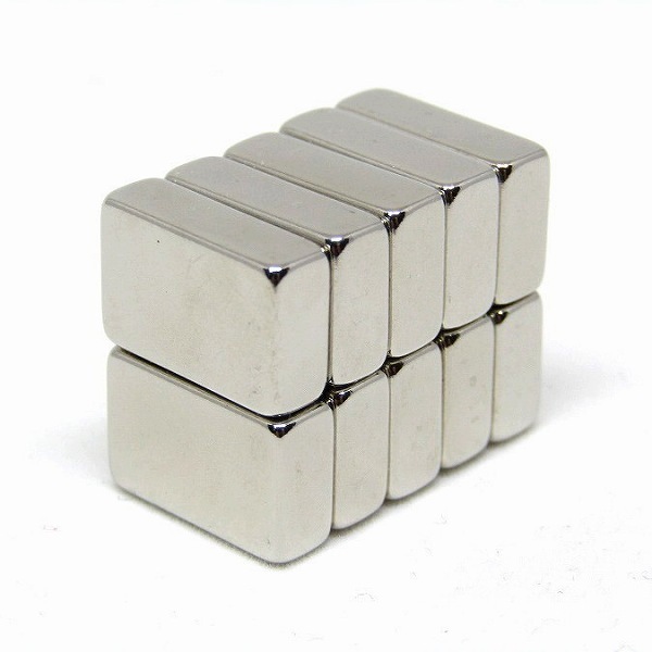 "ASF-A2" Strong magnet neodium / 15 × 10 × 5mm 10 pieces / Neodim square magnet bulk
