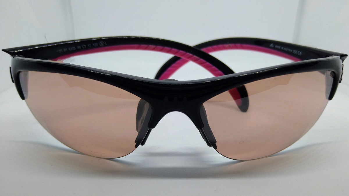 Adidas A129 01 6125 Black Pink S size Sunglasses