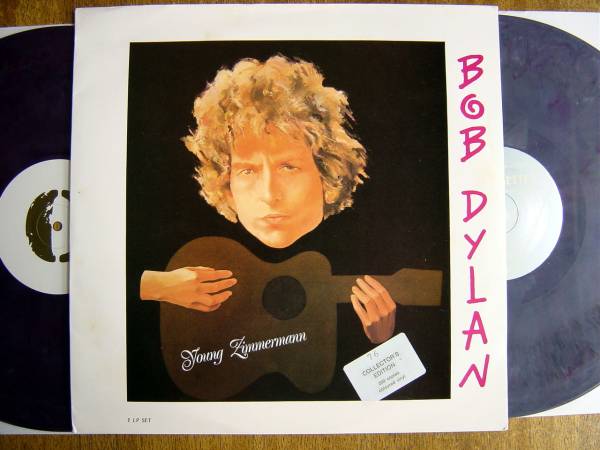 [LP] BOB DYLAN/Young Zimmerman (AS9 European APC Promotion 1987 200 pieces Limited numbering multi -color 2 -piece Bob Dylan)