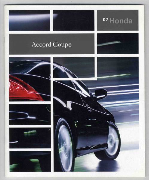 [B2978] 06.7 US version of Honda Code Coupe catalog